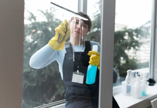 Nettoyage de vitres intérieures et extérieures à Saint-Clair-sur-l'Elle